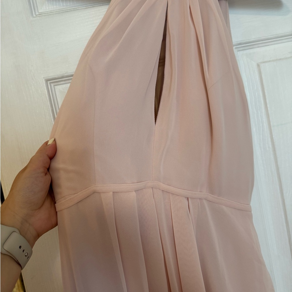 Elegant Pink Maxi Dress